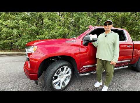 2026 Chevrolet Silverado High Country interior and exterior details highlighting its features and flaws.