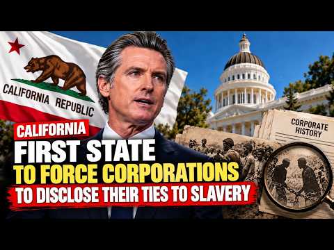 California mandates slavery disclosure for businesses, becoming the first state to enact such a law.