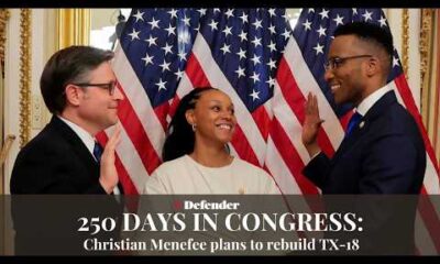 Houston Defender's One-on-One interview with U.S. Representative Christian Menefee on Capitol Hill.