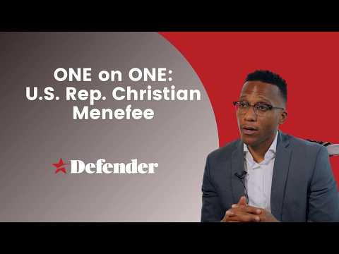 Christian Menefee, Harris County Commissioner, speaks with Houston Defender.