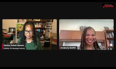Dr. Kimberly Moffitt discusses media landscape changes with Howard students on The Washington Informer's Let's Talk YouTube channel.