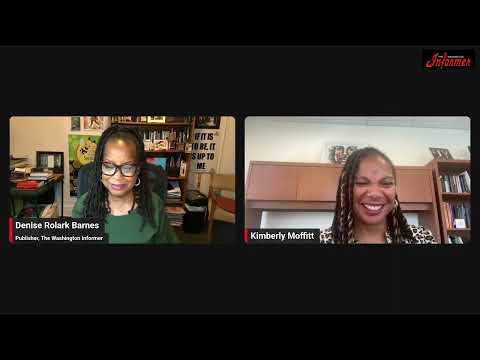 Dr. Kimberly Moffitt discusses media landscape changes with Howard students on The Washington Informer's Let's Talk YouTube channel.