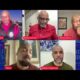 Two Black gay fathers discuss love, aging, and fatherhood in this YouTube thumbnail.