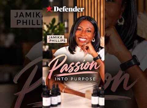 Jamika Phillips, founder of Shades The Nail Bar, featured on Houston Defender channel
