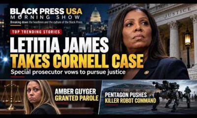 Letitia James addresses crowd at Cornell University during investigation