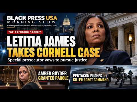 Letitia James addresses crowd at Cornell University during investigation