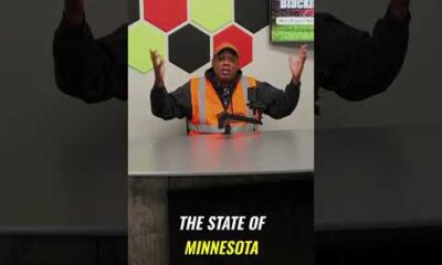 Host speaking to the camera on a community growth wrap-up show for Minnesota Spokesman-Recorder.