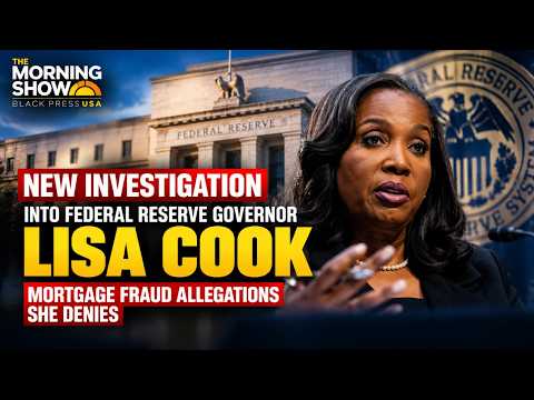 Federal Reserve Governor under investigation, BlackPressUSA TV YouTube thumbnail