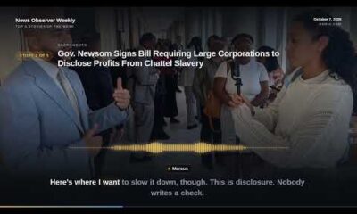 News Observer Weekly October 7 2026 edition with top 5 stories