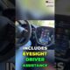 Subaru dashboard display showing driver-assistance features and fuel economy data for trip planning.