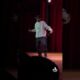 Legendary rapper Rakim performing live on stage at City Winery St. Louis for an energetic concert show.