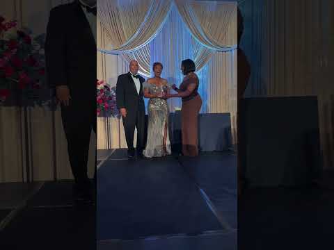 St. Louis American 39th Annual Salute to Education gala featuring award recipients on stage at the celebratory event.
