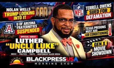 Uncle Luke interviews with BlackPressUSA, discussing Trump's response to the Nolan Wells case.