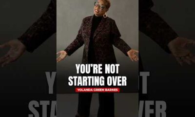 Yolanda Green Barnes speaking during a Houston Defender interview titled You're Not Starting Over.