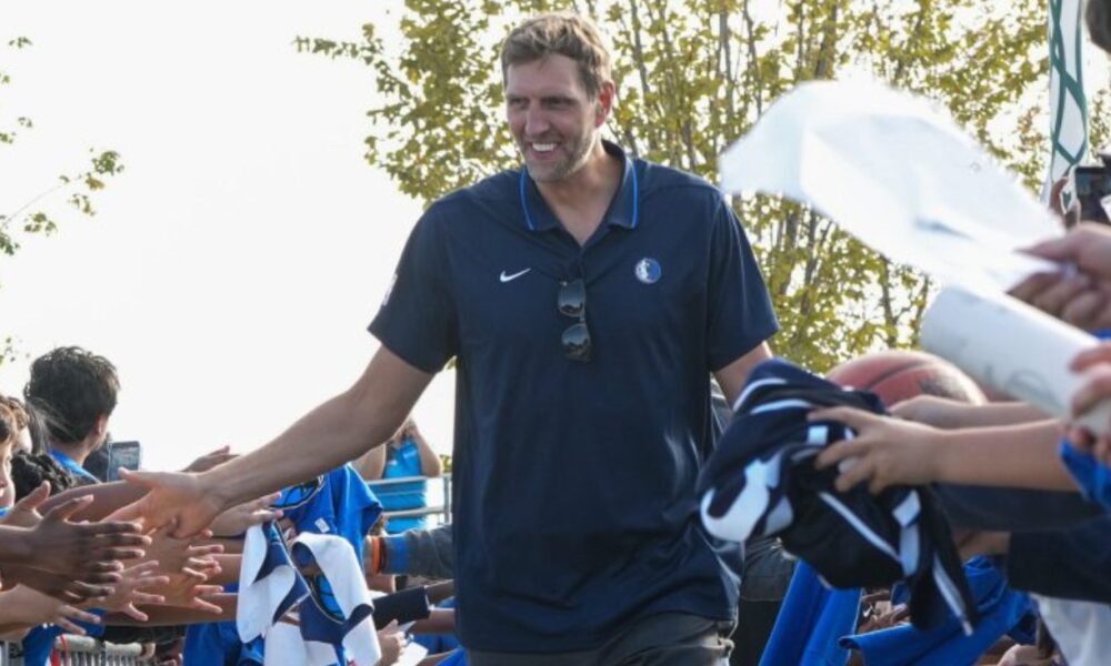 DALLAS, TX - OCTOBER 19: The Dallas Mavericks entire organization was on hand to kick off the season with a community event on October 19, 2026 at Halperin Park in Dallas, Texas. Copyright Notice: Copyright 2026 Dallas Mavericks Credit: (Photo by Brandon Colston/Dallas Mavericks Photography)