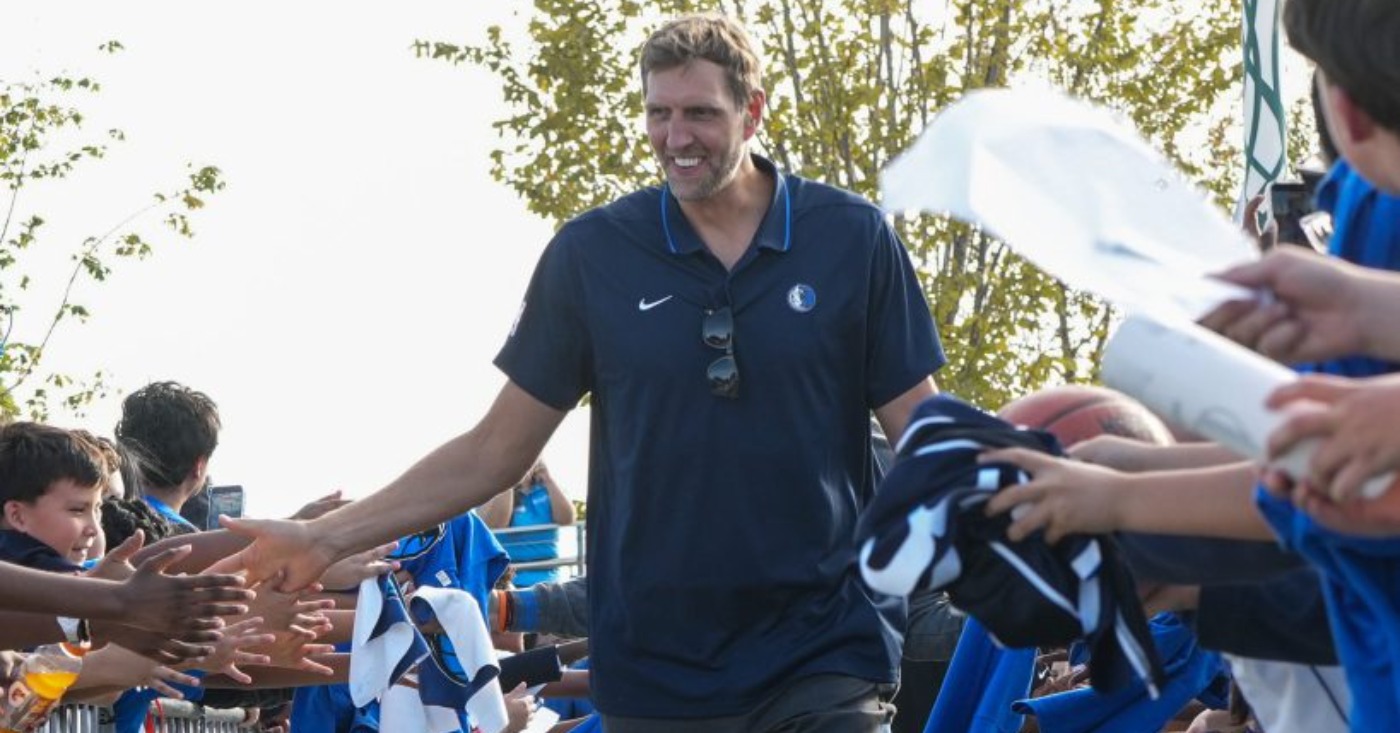 DALLAS, TX - OCTOBER 19: The Dallas Mavericks entire organization was on hand to kick off the season with a community event on October 19, 2026 at Halperin Park in Dallas, Texas. Copyright Notice: Copyright 2026 Dallas Mavericks Credit: (Photo by Brandon Colston/Dallas Mavericks Photography)