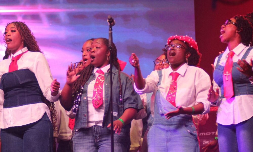 NCCU's gospel choir, WPI performs at the 2025 Ultimate Homecoming gospel concert.