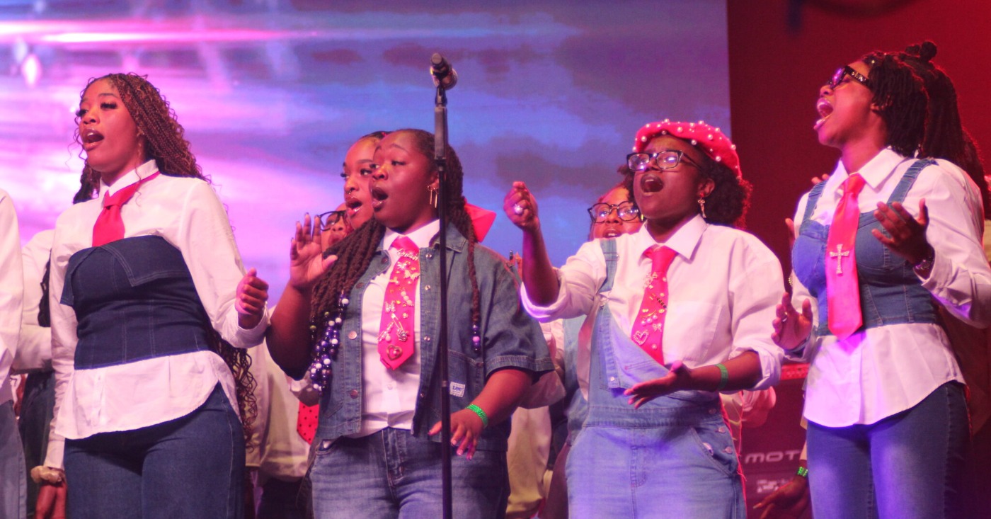 NCCU's gospel choir, WPI performs at the 2025 Ultimate Homecoming gospel concert.