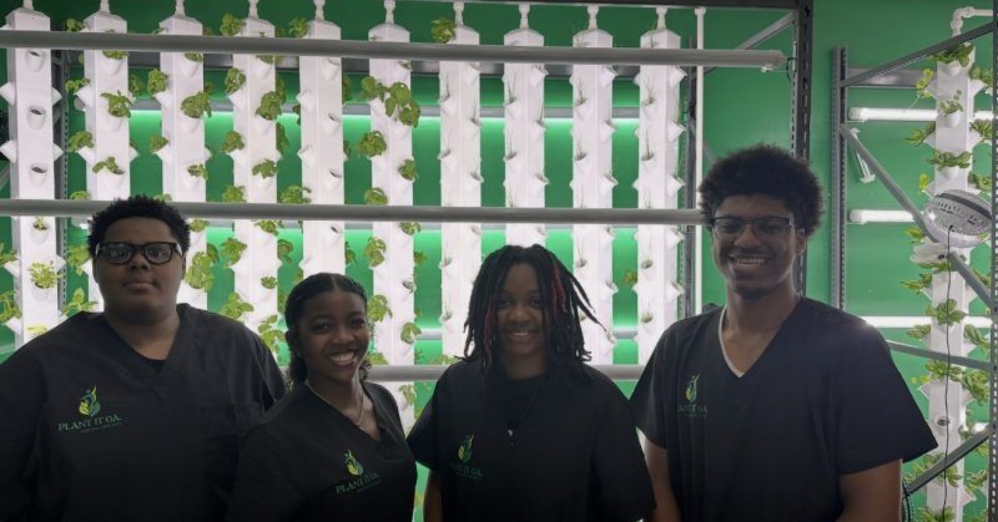Students from Stonecrest Help Families Grow Food