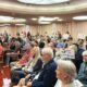A crowd of over 100 supporters and members of the No ICE in Marin coalition gather in the chamber of the Marin County Board of Supervisors to speak in support of an Anti-ICE ordinance being discussed in San Rafael on Tuesday, Sept. 29. Courtney Sadowski via Bay City News.