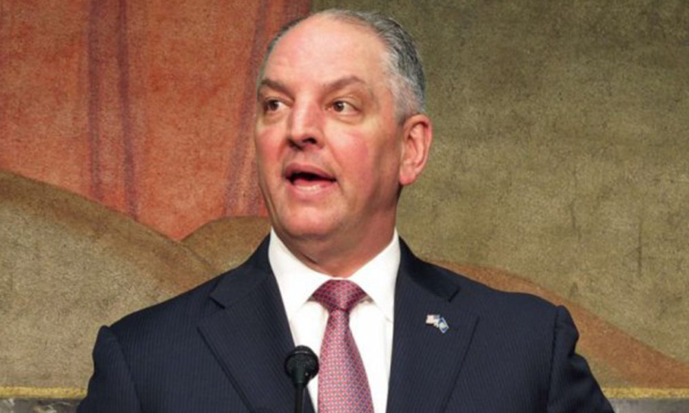 Gov. John Bel Edward (Photo by: defendernetwork.com)